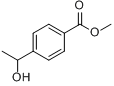 甲基4-(1-羟乙基)苯甲酸分子式结构图