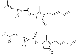 除虫菊酯分子式结构图