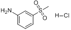 3-甲基磺酰苯胺盐酸盐分子式结构图