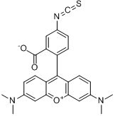 四甲基罗丹明-5-异硫氰酸酯分子式结构图