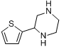 2-(2-噻吩基)]哌嗪,96%分子式结构图