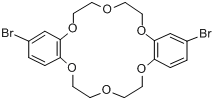 4,4'-二溴二苯并-18-冠醚-6分子式结构图