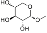 甲基-Α-D-吡喃木糖分子式结构图