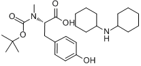 BOC-N-ME-TYR-OHDCHA分子式结构图