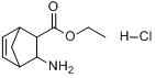 乙基3-内双环氨基[2.2.1]庚-5-烯-2-内羧酸盐酸盐分子式结构图