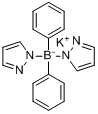 二苯基双(吡唑-1-基)硼酸钾分子式结构图