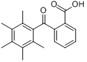 2-(五甲基苯甲酰)苯甲酸, 98+%分子式结构图