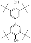 四叔丁基联苯酚;四叔丁基联苯酚;2,2',6,6'-四叔丁基-4,4'-联苯二酚分子式结构图