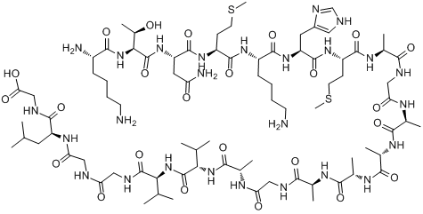 PRION PROTEIN (106-126) (HUMAN)分子式结构图