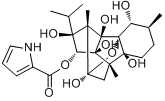 鱼尼汀[含量＞30%]分子式结构图