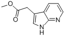 2-(1H-吡咯并[2,3-B]吡啶-3-基)乙酸甲酯;2-(1H-吡咯并[2,3-B]吡啶-3-基)乙酸甲酯分子式结构图
