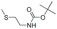 2-甲巯基乙胺碳酸叔丁酯;2-甲巯基乙胺碳酸叔丁酯;(2-甲硫基乙基)氨基甲酸叔丁酯分子式结构图