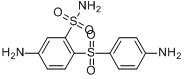 2-(4-氨基苯磺酰基)-5-氨基苯磺酰胺分子式结构图