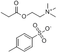 丙酰胆碱对甲苯磺酸盐分子式结构图