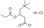 丙酰左旋肉碱盐酸盐分子式结构图