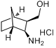 3-羟甲基双环庚-2-胺盐酸盐分子式结构图