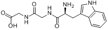 H-TRP-GLY-GLY-OH分子式结构图