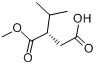 2-异丙基丁二酸分子式结构图