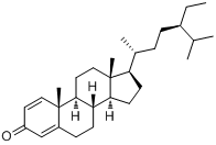 豆固酮分子式结构图