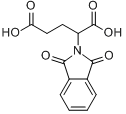 酞酰-DL-谷氨酸分子式结构图