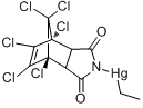 亚胺乙汞分子式结构图