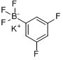 (3,5-二氟苯基)三氟硼酸钾分子式结构图