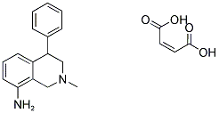 诺米芬新马来酸盐分子式结构图