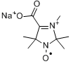 2,2,5,5-四甲基-3-咪唑啉-1-氧基羧酸钠分子式结构图