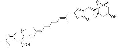 多甲藻素分子式结构图