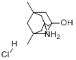 1-羟基-3-氨基-5,7-二甲基金刚烷盐酸盐分子式结构图