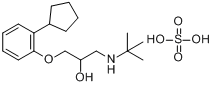 喷布特罗硫酸盐分子式结构图