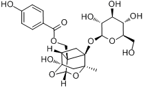 氧化芍药苷分子式结构图