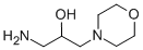 1-氨基-3-吗啉基-2-丙醇分子式结构图