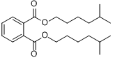 邻苯二甲酸二庚酯(支链异构体类的混合物)分子式结构图