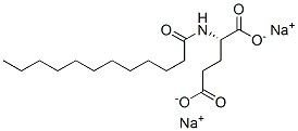 月桂酰谷氨酸钠;N-(十二烷基)-L-谷氨酸钠盐分子式结构图