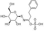 豆瓣菜苷分子式结构图