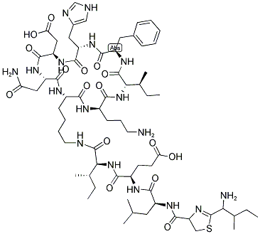 BACITRACIN METHYLENE DISALICYLATE分子式结构图