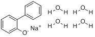 2-苯基苯酚钠四水合物分子式结构图