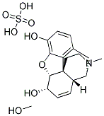 吗啡硫酸盐甲醇溶液分子式结构图