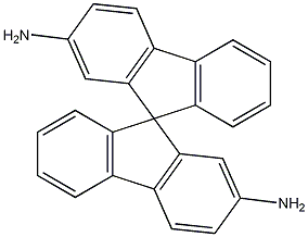 9,9'-螺二[9H-芴]-2,2'-二胺;9,9'-螺二[9H-芴]-2,2'-二胺;2,2-二氨-9,10'-螺二芴;2,2'-二氨基-9,9'-螺二芴分子式结构图