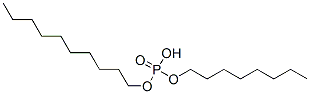 ;磷酸癸基辛基酯分子式结构图