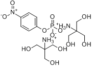 4-硝基苯基磷酸双[三(羟甲基)甲胺]盐水合物[磷酸酶用培养基]分子式结构图