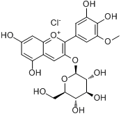 矮牵牛素葡萄糖苷分子式结构图