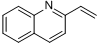 2-乙烯基喹啉;2-乙烯基喹啉;分子式结构图