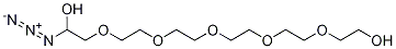 14-AZIDO-3,6,9,12-TETRAOXATETRADECANOL;14-叠氮-3,6,9,12-四氧十四烷醇分子式结构图