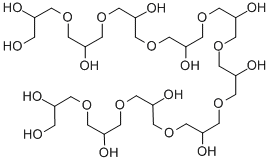 聚甘油-10;聚甘油-10分子式结构图