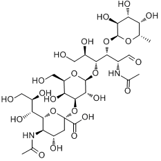 唾液酸化酶X分子式结构图