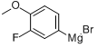 3-氟-4-甲氧苯基溴化镁分子式结构图