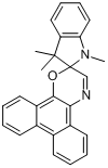 1,3-二氢-1,3,3-三甲基螺[2H-吲哚-2,3′-[3H]菲并[9,10-b](Ⅰ,Ⅴ)噁嗪]分子式结构图