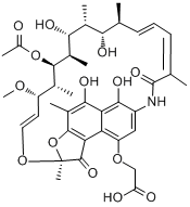 利福霉素B分子式结构图